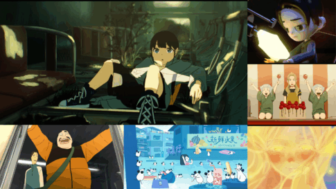 高知アニメクリエイターアワード2025の受賞アニメ一覧。グランプリ『鯨を夢む』をはじめ、話題のインディーアニメ受賞作品が並ぶビジュアルコラージュ。