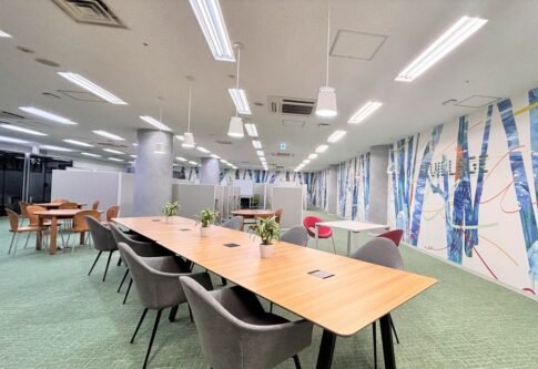 AI Village内観(広々としたフリースペース)